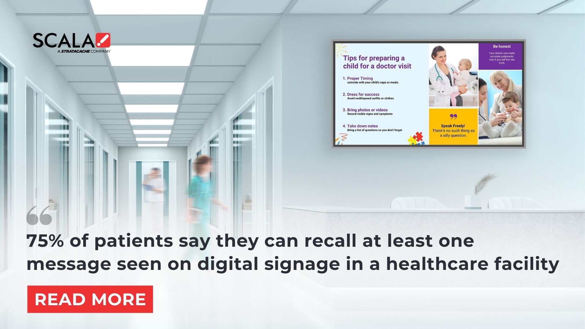 Digital Signage Solutions for Healthcare Clinics