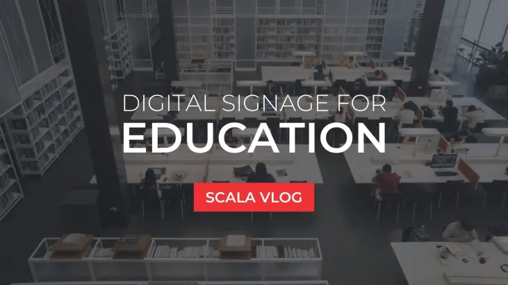 Enhance the Campus Experience in Colleges & Universities with Digital Signage – Vlog