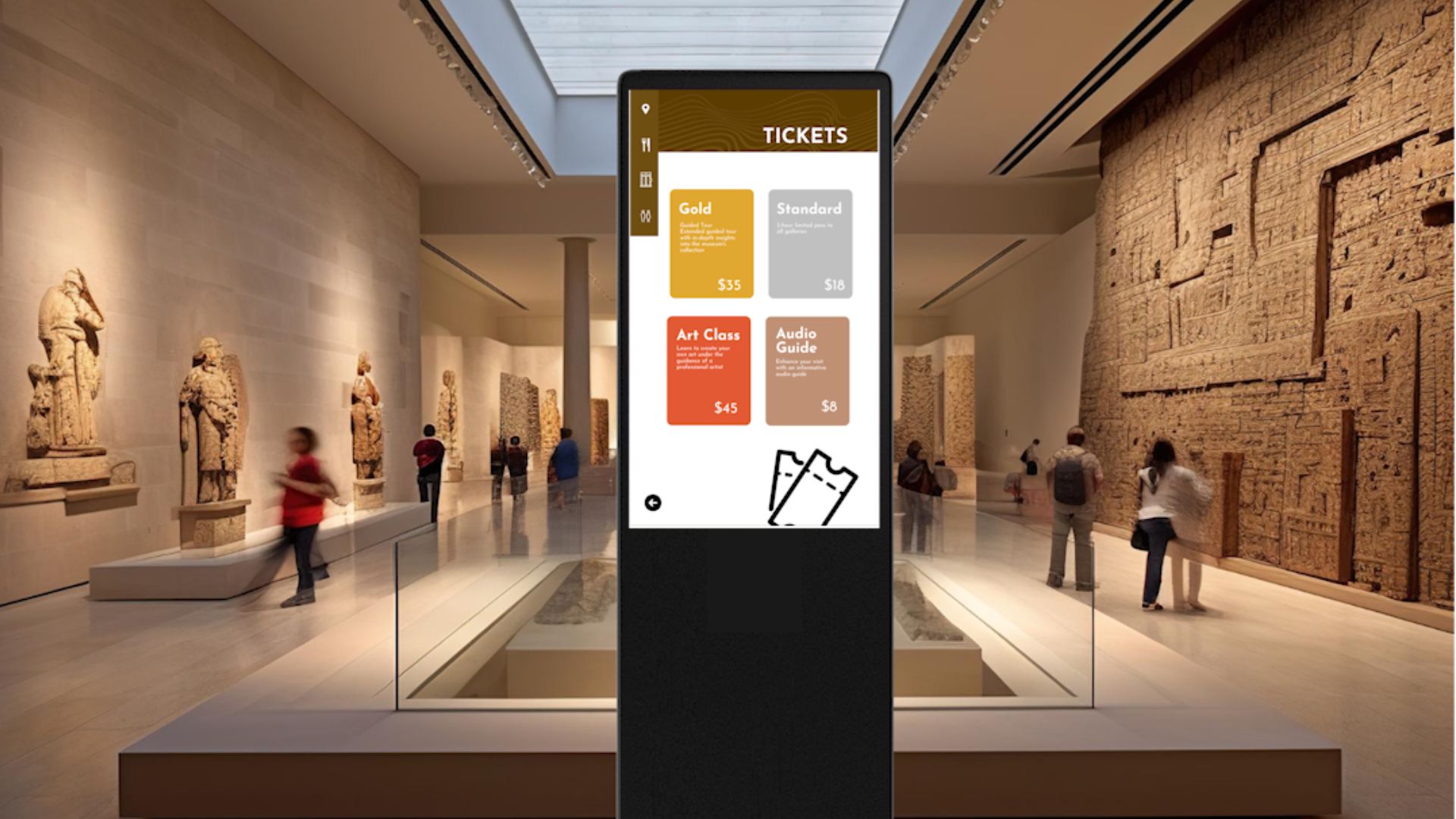 Digital Signage for Museums