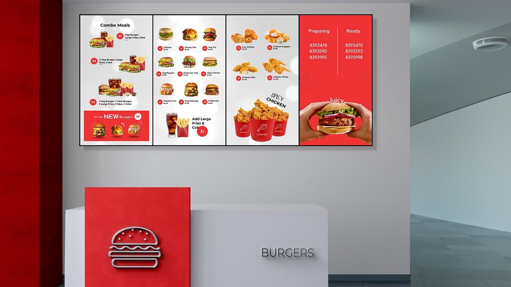 How Digital Menu Boards Can Help Your Restaurant Business