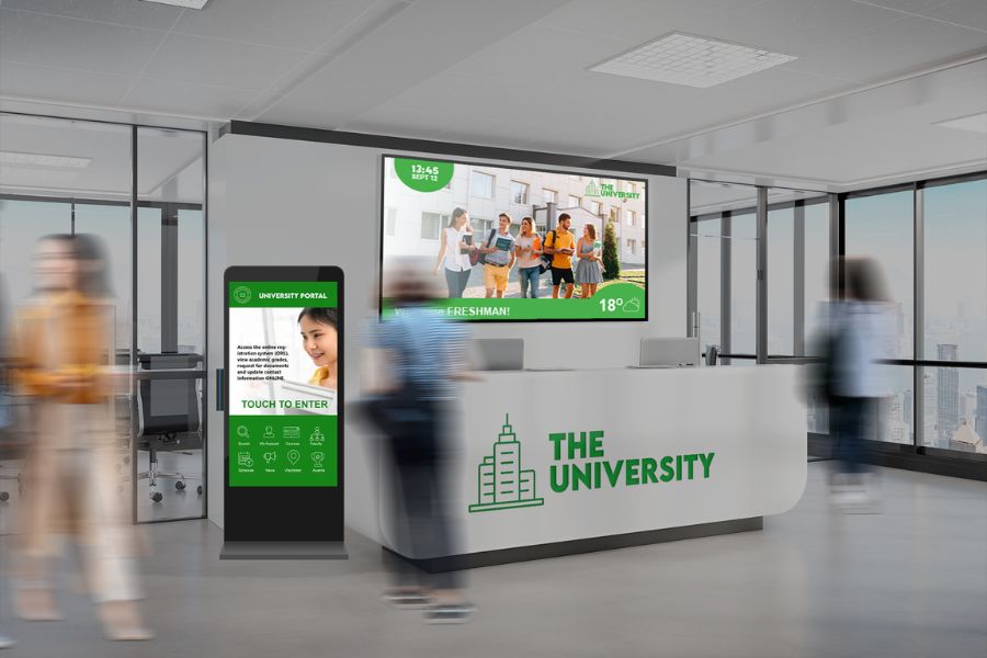 Advancing Higher Education with Digital Signage