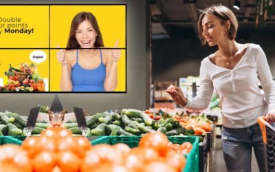 How Digital Signage Transforms Grocery Stores