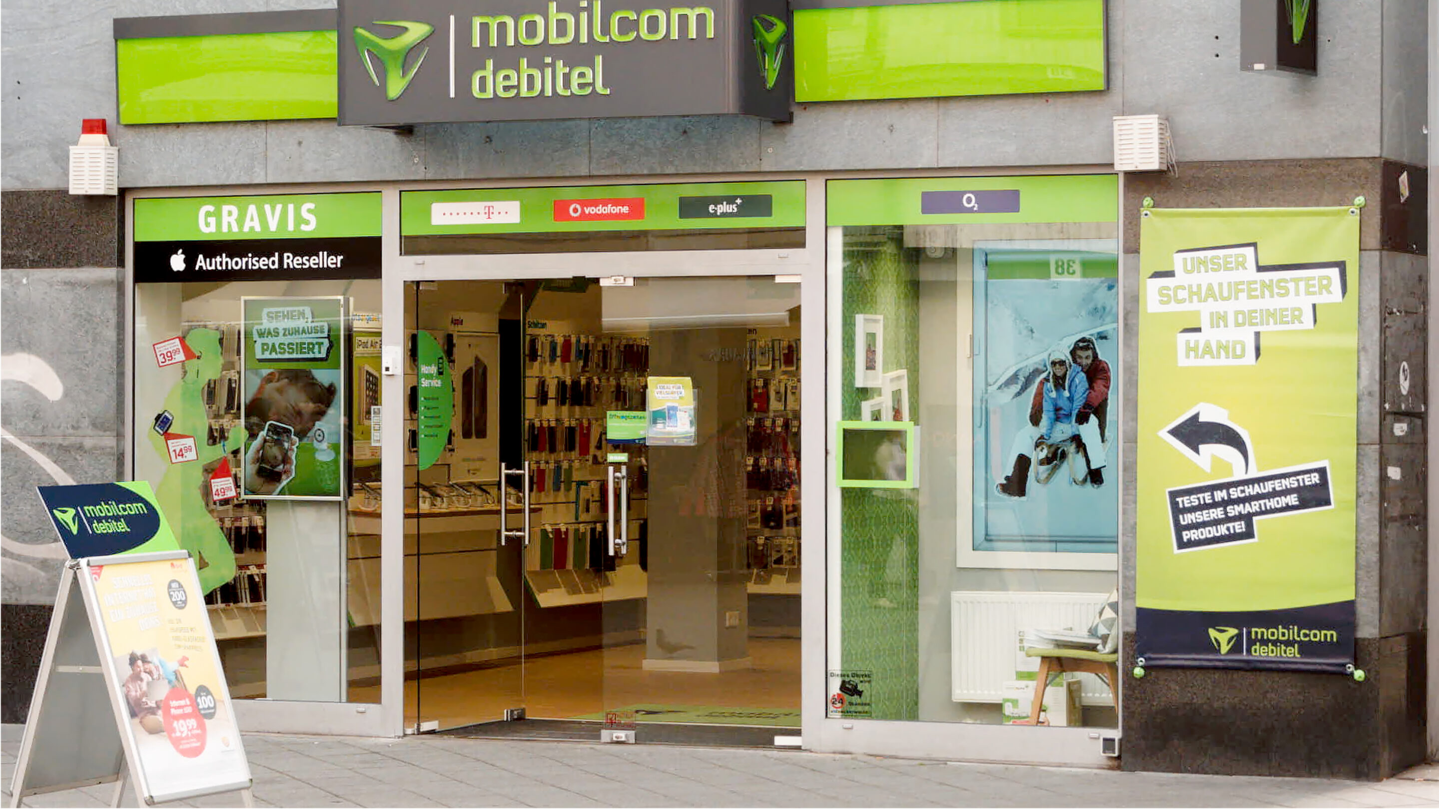 Digital Signage Supports Mobilcom-Debitel Transformation