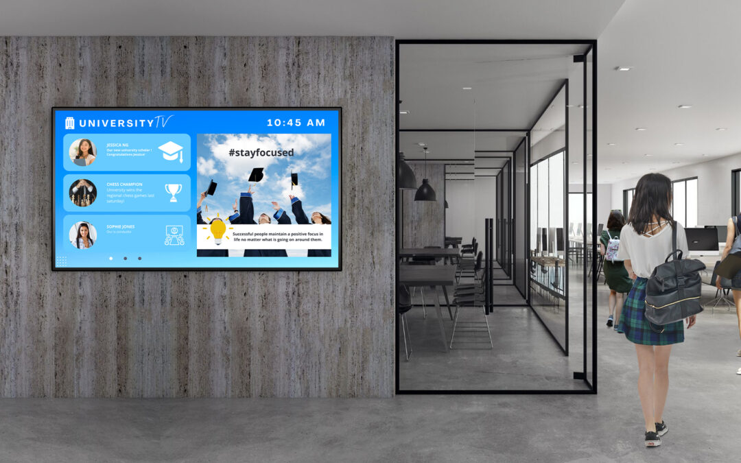 Digital Signage in Universities – The Future of Education