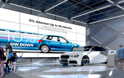 Automotive Digital Signage Drives Showroom Sales