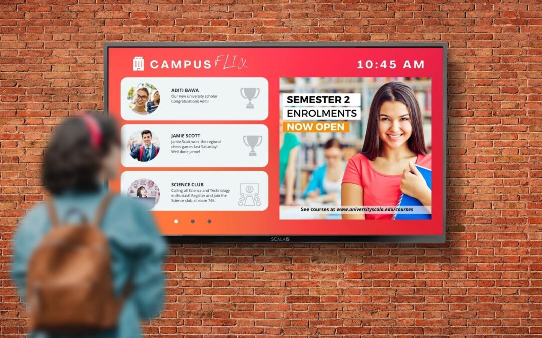 How Digital Signage is Transforming the College Campus