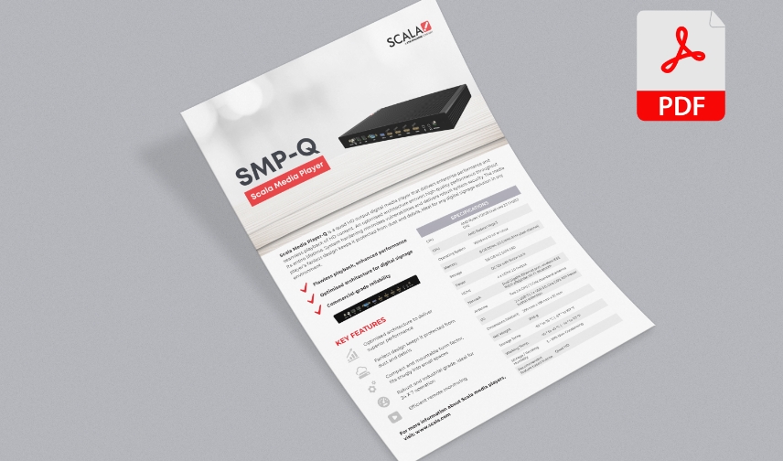 Scala Media Player-Q - Download Brochure