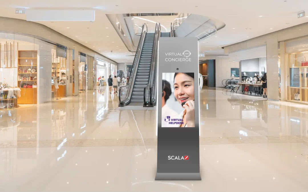 Shopping Mall Digital Signage Solutions: Virtual Concierge