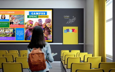 Engage and Inform Students with Modern Education Digital Signage