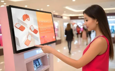 Step into the Future: Innovating Beauty Retail with Interactive Kiosks