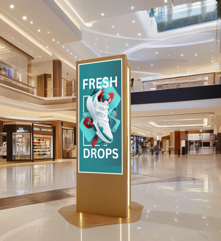 Digital Standee Displays in India Digital Standee Displays in India