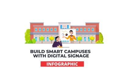 Build Smart Campuses with Digital Signage – Infographic