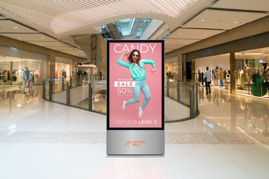 How Digital Signage Transforms Shopping Malls – Vlog