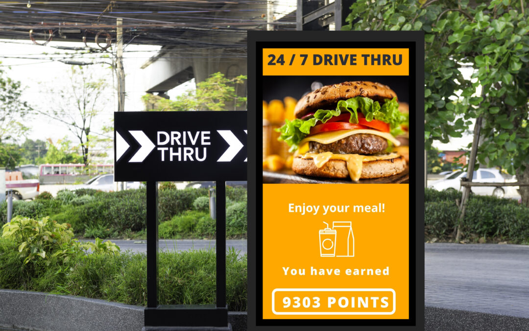 Enhancing the Drive-thru Experience with Digital Signage