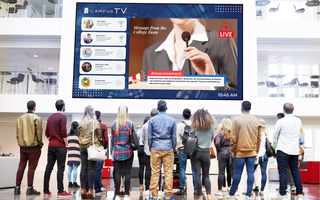 7 Successful Ways to Use Digital Signage in Higher Education