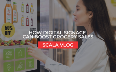 Digital Signage Boosts Grocery Sales – Vlog