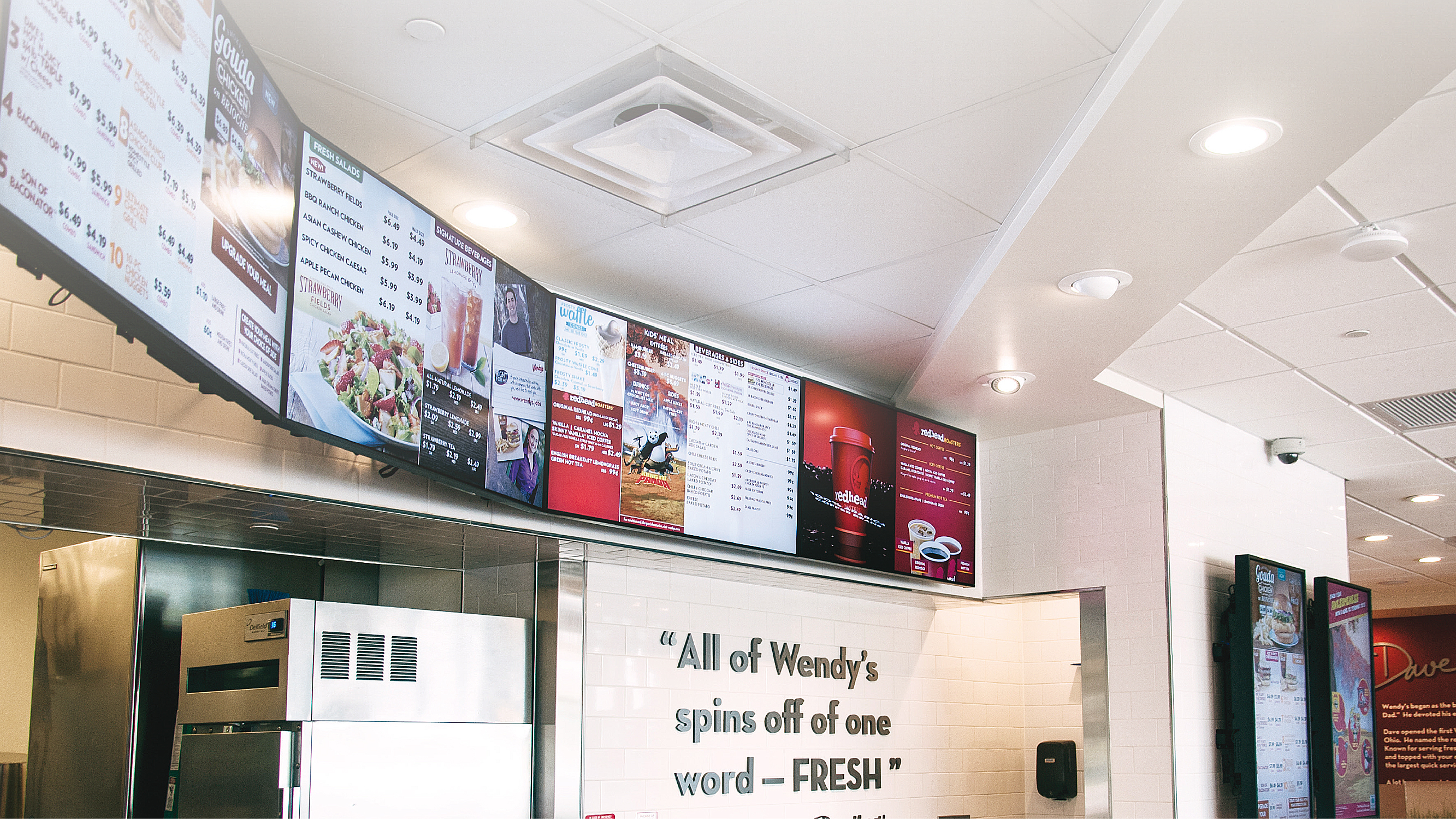 Driving Digital Signage with Distinct Content at Wendy’s Global Locations