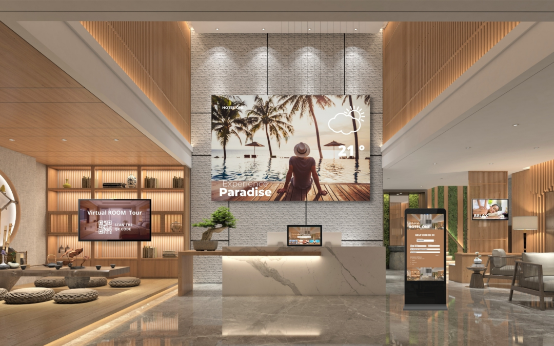 Great Digital Signage Content Ideas for Hotels and Resorts