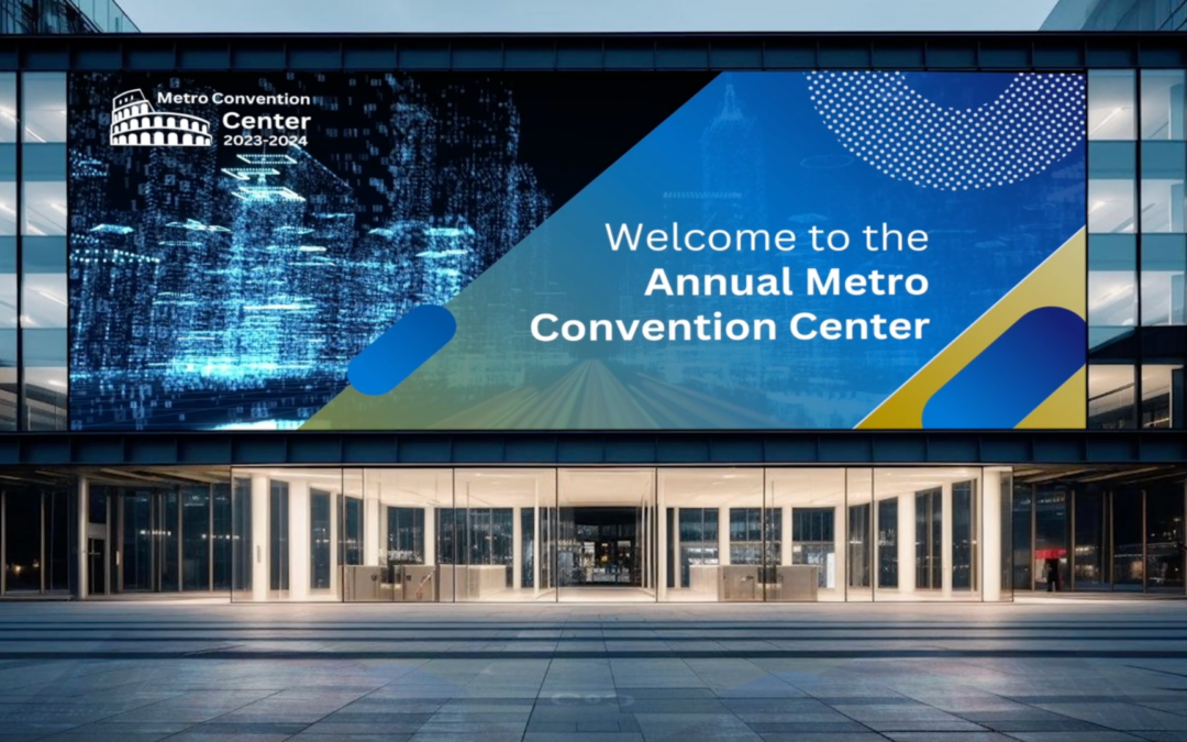 Deliver Memorable Events with Digital Signage for Convention Centres